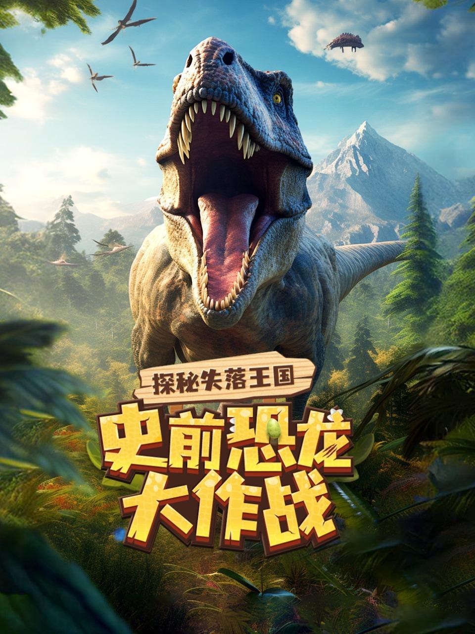 探秘失落王国史前恐龙大作战